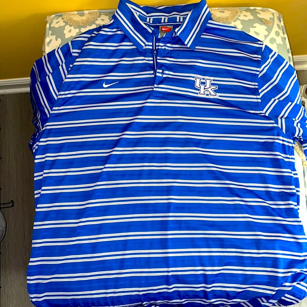 Nike University of Kentucky short sleeve dri-fit polo